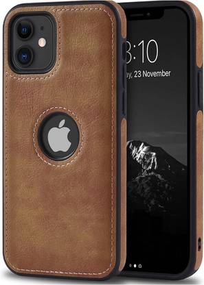 Socaso Back Cover for Apple Iphone 12, Premium Luxury Leather Case