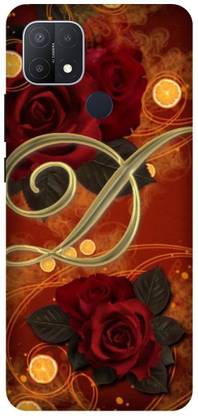 PHONE WALEY.COM Back Cover for OPPO A15 , CPH2185 , D letter,D name D word , Printed Back Cover