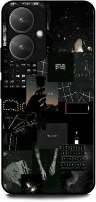 INDICRAFT Back Cover for REDMI 13C 5G (COLORFUL BEATS, ALONE, DARK, SPARKLE, TEXTURE, ART, FEATHER )