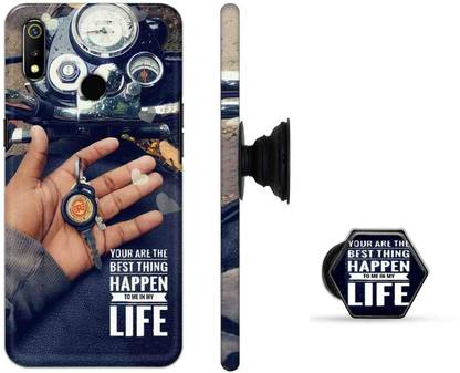 ChicShell Back Cover for Realme 3, Realme 3i