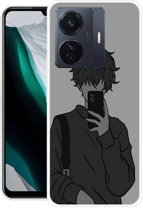 GRAFIQE Back Cover for IQOO Z6 Pro 5G ANIME BOY, ALONE BOY, SAD, ANIME