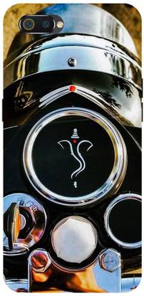 ADZIRE Back Cover for realme C2, RMX1941, ROYAL, ENFIELD, BULLET, BIKE, GANESHJI