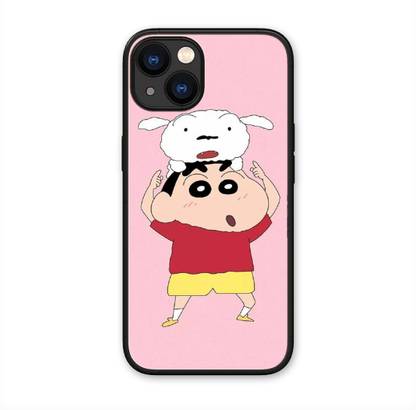 INTELLIZE Back Cover for APPLE iPhone 15 SHINCHAN, CARTOON. FUNNY, CUTE, SHINCHAN