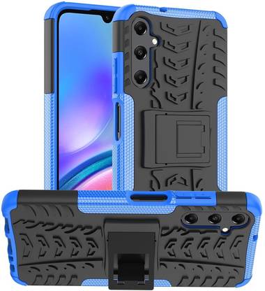 COVERLINE Back Cover for Samsung Galaxy A05s Shock Proof Dazzle Case Cover with Back Stand
