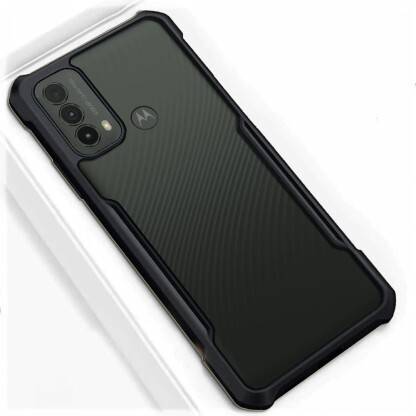 कल्किंग Back Cover MOTOROLA e40, MOTO E40, Transparent Hybrid Hard PC Back TPU Bumper के लिए