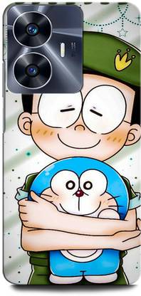 ORBIQE Back Cover for Vivo Y02T DORAEMON, NOBITA, CARTOON, FUNNY, CUTE, DORAEMON