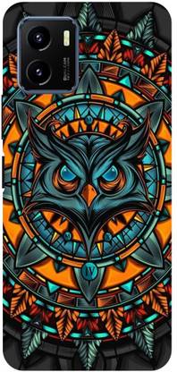 DIKRO Back Cover for vivo Y01, V2166, OWL, NIGHT, WATCH, ABEJ, BEOGRAD, TRIPPY