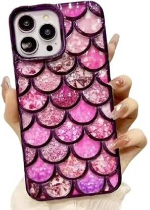 PEEPERLY Back Cover for iPhone 14 Plus Luxury Glitter Mermaid Design Case