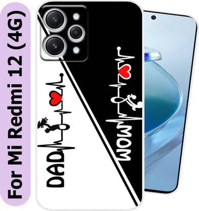 SmartGoldista Back Cover for Mi Redmi 12 4G