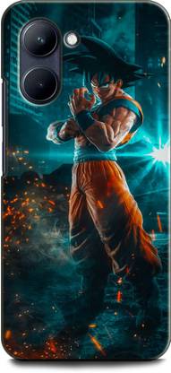 INDICRAFT Back Cover for Realme 10 4G, RMX3630 GOKU, DRAGON BALL Z, SUPERSAIYAN, VEGETA, NARUTO