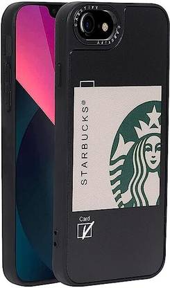 VURIOZZ Back Cover for iPhone SE 2022 | iPhone SE 2020 | iPhone 6 | iPhone 7 | iPhone 8 | Black Card Casetify