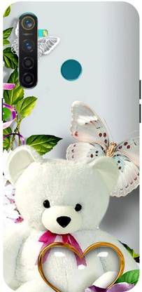 ADZIRE Back Cover for realme 5 Pro, RMX1971, TEDDY, BEER, CARTOON, DOLL, LOVE
