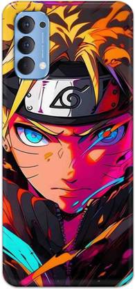 NDCOM Back Cover for OPPO Reno4 Colourful Cartoon anime Printed Hard Case