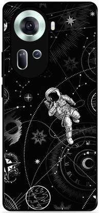 ZETREX Back Cover for OPPO Reno 11 5G On Glossy Metal Phone Cover | SPACE MESTRY