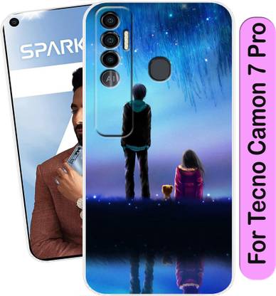 Goldista Back Cover for Tecno Camon 7 Pro