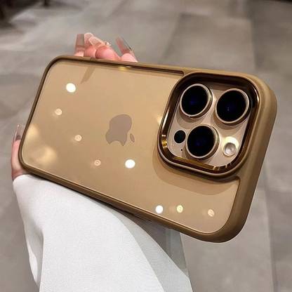 BOGATO™ Back Cover for iPhone 16 Pro Max (Desert Titanium colour)