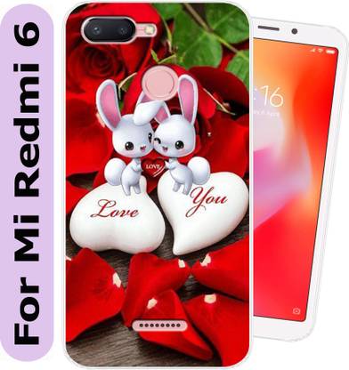 SmartGoldista Back Cover for Mi Redmi 6