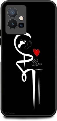 WallCraft Back Cover for Vivo T1 5G MOM, DAD, MOTHER, MAA, FATHER, LIFE LINE MOM DAD