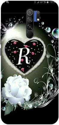 VS PRINT LINK Back Cover for Redmi 9 Prime , M2004J191 , R letter,R name R word , Printed Back Cover