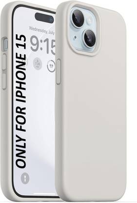 VONZEE Back Cover for iPhone 15 Plus Case with Microfiber Lining Full Body Protective Shockproof Back Cover