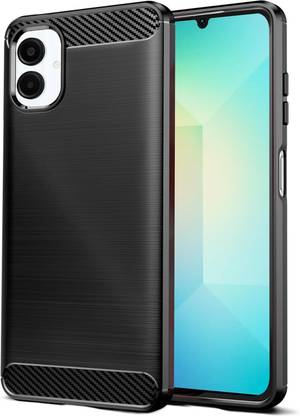 CLOYAAR Back Cover for Samsung Galaxy A06 Carbon Fiber TPU