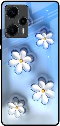 QRIOH Glass Back Cover for Poco F5 5G