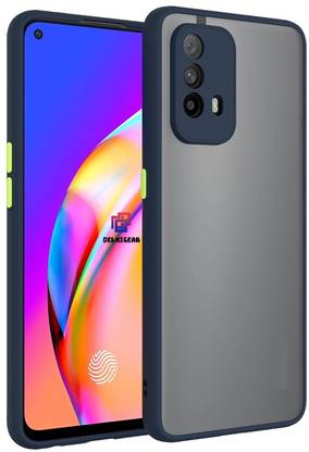 Resolute Back Cover for Realme GT Master Edition, DelhiGear Hard Case, Blue