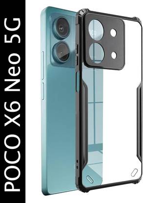 AKSHUD Back Cover for POCO X6 Neo 5G, (IP)