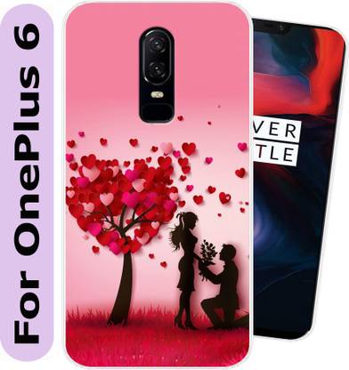 SmartGoldista Back Cover for OnePlus 6