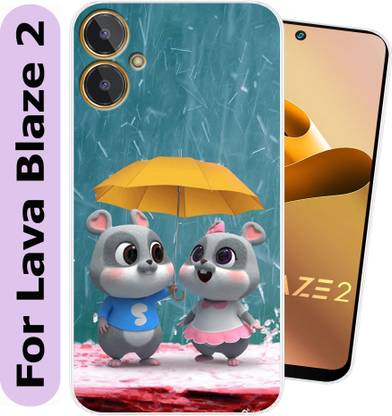 Unitrend Back Cover for Lava Blaze 2