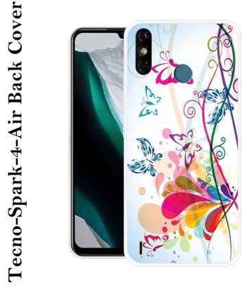 PINKLAND Back Cover for Tecno Spark 4 Air