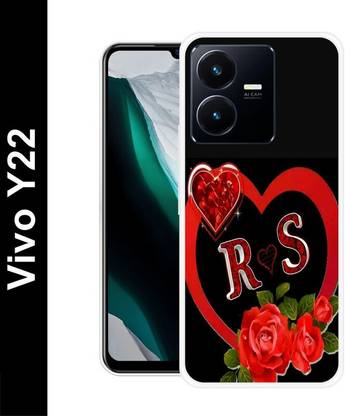 LUCKY MOBI.COM Back Cover for VIVO Y22 RS NAME, RS LOVE, RS ALPHABET, RS LETTER NAME