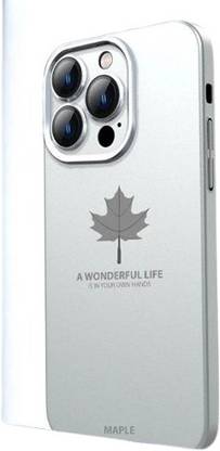 MILLION CASES Back Cover for iPhone 13 Pro Autumn Radiance Maple Leaf Matte Case