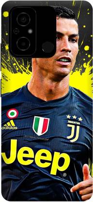 JUGGA Back Cover for POCO C55, MZB0DDTIN, CRISTIANO, RONALDO, FOOTBALL, PLAYER, JUVENTUS