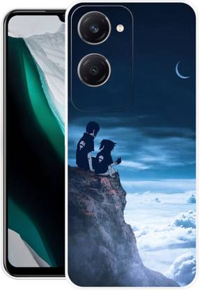 INTELLIZE Back Cover for Vivo Y28s 5G ITACHI UCHIHA, GIRL, ANIMATION, ANIME, CARTOON