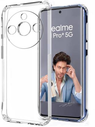 VAPRIF Back Cover for Realme 11 Pro Plus 5G Camera Protection, Anti-Dust Plug, Slim Shockproof