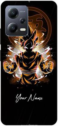ThePrintlink Back Cover for Redmi Note 12 5G , DRAGON, GOKU, ANIME, VEGETA, NEON