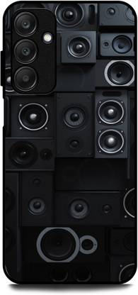 INDICRAFT Back Cover for SAMSUNG Galaxy A35 5G (DJ, MUSIC, SPEAKER, SOUND MARSHMELLO )