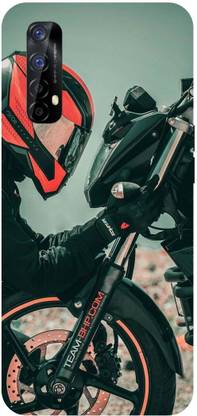 ADZIRE Back Cover for realme 7, RMX2151, RIDER, BOY, BIKE, KTM, DUKE