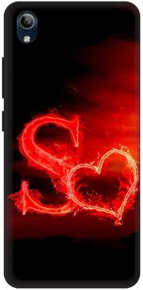 PHONE WALEY.COM Back Cover for VIVO Y91i , VIVO 1820 ,S letter,S name S word , Printed Back Cover