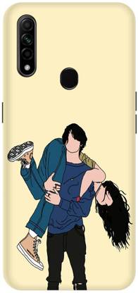Zaplab Back Cover for Zaplab Back Cover for OPPO A31, CPH2015 Cute Girl and boy