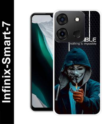 DEVLIYACASE Back Cover for Infinix Smart 7 ANONYMOUS BLADE, JOCKER, HACKER,SKULL