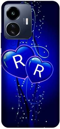 3D U PRINT Back Cover for IQOO Z6 ilte 5G, I2208,RR,R LOVE R,RR NAME,RR LETTER,RR ALPHABET