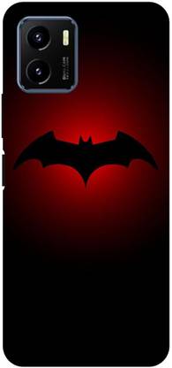 DIKRO Back Cover for vivo Y01, V2166, BATMAN, LOGO, SIGN, DESIGN