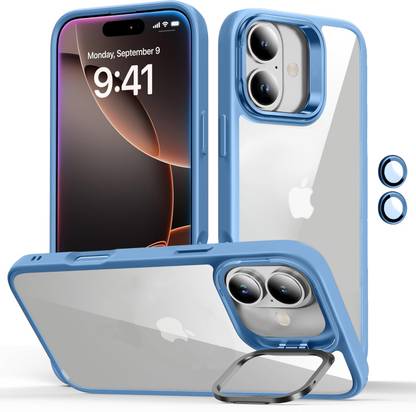 MobiLooks Back Cover for Apple iPhone 16 Plus