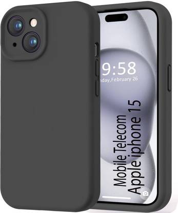 S-Hardline Back Cover for Apple iphone 15, Premium Silicon Candy Case