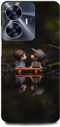 GRAFIQE Back Cover for Vivo Y02 LOVE, HURT, COUPLE, TOGETHER, FOREVER, TRUST, LIFE