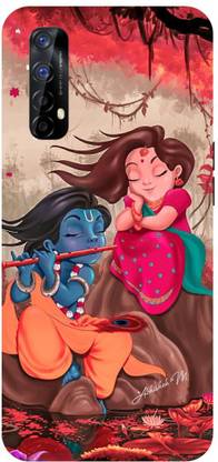 ADZIRE Back Cover for realme Narzo 20 Pro, RMX2161, RADHA, KRISHAN, KISHAN, KANHAIYA, JI, RANI