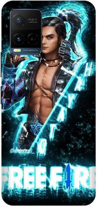 PHONE WALEY.COM Back Cover for VIVO Y21E \ Free Fire Game,dj alok Printed back cover