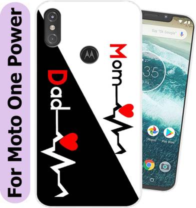SmartGoldista Back Cover for Motorola Moto One Power